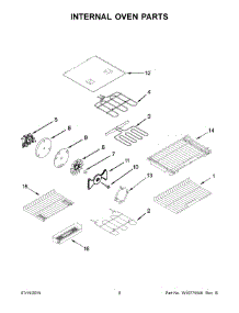 05 - Internal Oven Parts parts for Whirlpool Range KFID500ESS00 from AppliancePartsPros.com