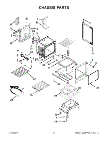 04 - Chassis Parts parts for Whirlpool Range KGRS306BSS2 from AppliancePartsPros.com