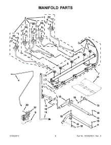 04 - Manifold Parts parts for Kitchenaid Range KGRS308BSS1 from AppliancePartsPros.com