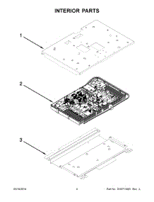 03 - Interior Parts parts for Kitchenaid Range KIRS608BSS1 from AppliancePartsPros.com