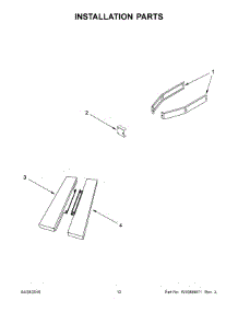 07 - Installation Parts parts for Whirlpool Microwave KMBS104EBL02 from AppliancePartsPros.com