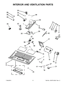 04 - Interior And Ventilation Parts parts for Whirlpool Microwave KMHC319EWH0 from AppliancePartsPros.com