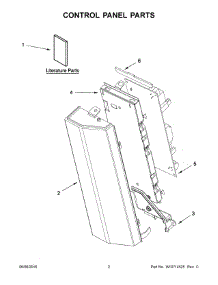 02 - Control Panel Parts parts for Whirlpool Microwave KMHP519ESS0 from AppliancePartsPros.com