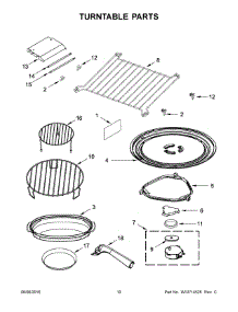 06 - Turntable Parts parts for Whirlpool Microwave KMHP519ESS0 from AppliancePartsPros.com