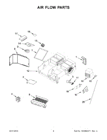 05 - Air Flow Parts parts for Whirlpool Microwave KMHS120EBL1 from AppliancePartsPros.com