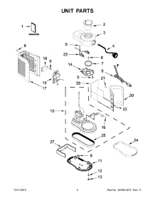 03 - Unit Parts parts for Whirlpool Blender KSB5010SZ0 from AppliancePartsPros.com