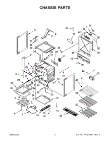 03 - Chassis Parts parts for Whirlpool Range KSEG950ESS1 from AppliancePartsPros.com