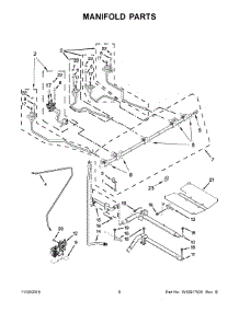 04 - Manifold Parts parts for Whirlpool Range KSGB900ESS1 from AppliancePartsPros.com