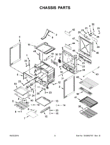 04 - Chassis Parts parts for Whirlpool Range KSIB900ESS0 from AppliancePartsPros.com