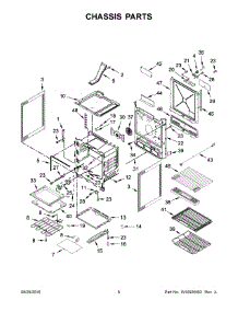 04 - Chassis Parts parts for Whirlpool Range KSIB900ESS1 from AppliancePartsPros.com