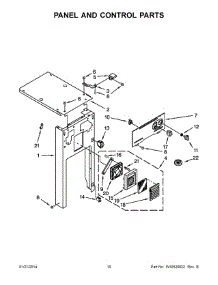 06 - Panel And Control Parts parts for Kitchenaid Compactor KUCS03FTWH3 from AppliancePartsPros.com
