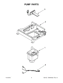 04 - Pump Parts parts for Kitchenaid Ice Maker KUIS15NNZW0 from AppliancePartsPros.com