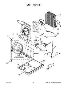 06 - Unit Parts parts for Kitchenaid Ice Maker KUIS18NNZB0 from AppliancePartsPros.com