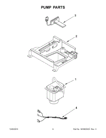 04 - Pump Parts parts for Kitchenaid Ice Maker KUIS18PNZW0 from AppliancePartsPros.com