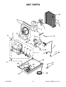 06 - Unit Parts parts for Whirlpool Ice Maker KUIS18PNZW1 from AppliancePartsPros.com
