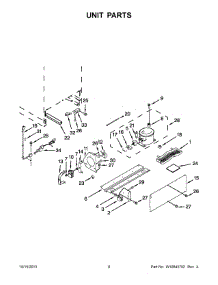 05 - Unit Parts parts for Kitchenaid Wine Cooler KUWR304CSS00 from AppliancePartsPros.com