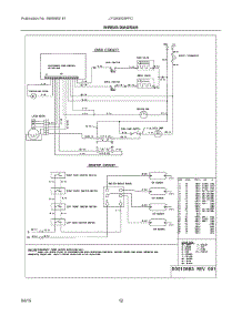 07 - Wiring Diagram parts for Electrolux Range LFGS3025PFD from AppliancePartsPros.com