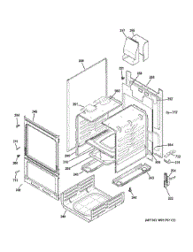 03 - Body Parts parts for Hot Point Range RGA720PK4WH from AppliancePartsPros.com