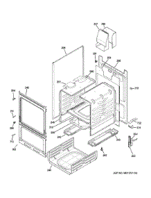 03 - Body Parts parts for Hot Point Range RGA724PK4WH from AppliancePartsPros.com