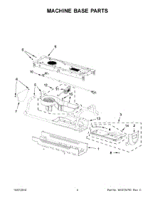 03 - Machine Base Parts parts for Whirlpool Personal Valet System SFF1000CSA0 from AppliancePartsPros.com
