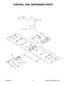 05 - Control And Dispensing Parts parts for Whirlpool Personal Valet System SFF1002CLN0 from AppliancePartsPros.com