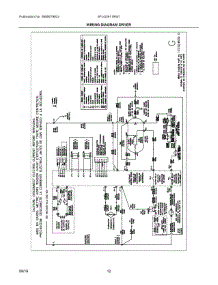 07 - Wiring Diagram Dryer parts for Electrolux Washer Dryer Combo SFLG3911RW1 from AppliancePartsPros.com