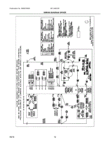 07 - Wiring Diagram Dryer parts for Electrolux Washer Dryer Combo SFLG4033RW1 from AppliancePartsPros.com