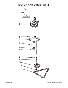 02 - Motor And Drive Parts parts for Maytag Compactor TC607X4 from AppliancePartsPros.com