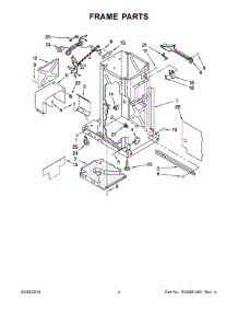 03 - Frame Parts parts for Maytag Compactor TC707S4 from AppliancePartsPros.com