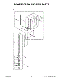 04 - Powerscrew And Ram Parts parts for Maytag Compactor TC707S4 from AppliancePartsPros.com