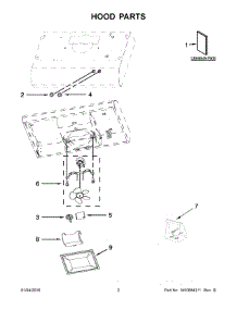 02 - Hood Parts parts for Whirlpool Hood UXT4030ADW0 from AppliancePartsPros.com