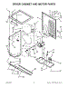 04 - Dryer Cabinet And Motor Parts