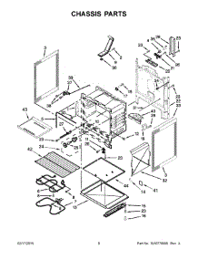 04 - Chassis Parts parts for Whirlpool Range WFE515S0ES0 from AppliancePartsPros.com