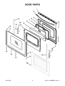 05 - Door Parts parts for Whirlpool Range WFG510S0AS2 from AppliancePartsPros.com