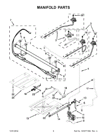 04 - Manifold Parts parts for Whirlpool Range WFG515S0EB0 from AppliancePartsPros.com