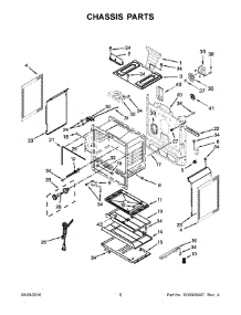 05 - Chassis Parts parts for Whirlpool Range WFG520S0FS0 from AppliancePartsPros.com