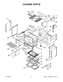 05 - Chassis Parts parts for Whirlpool Range WFG530S0ES0 from AppliancePartsPros.com