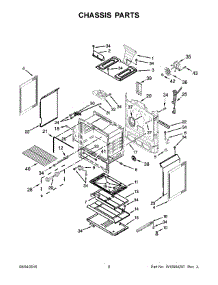 05 - Chassis Parts parts for Whirlpool Range WFG530S0ES1 from AppliancePartsPros.com