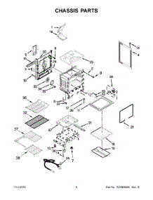 04 - Chassis Parts parts for Whirlpool Range WFG715H0EE0 from AppliancePartsPros.com