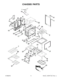 04 - Chassis Parts parts for Whirlpool Range WFG720H0AS2 from AppliancePartsPros.com