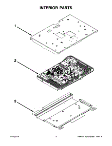 03 - Interior Parts parts for Whirlpool Range WFI910H0AS1 from AppliancePartsPros.com