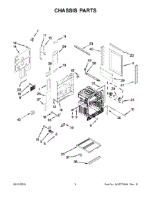 04 - Chassis Parts parts for Whirlpool Range WGI925C0BS01 from AppliancePartsPros.com