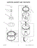 11 - Agitator, Basket And Tub Parts