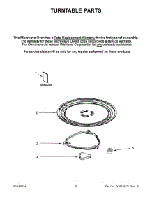 02 - Turntable Parts parts for Whirlpool Microwave WMC50522AS0 from AppliancePartsPros.com