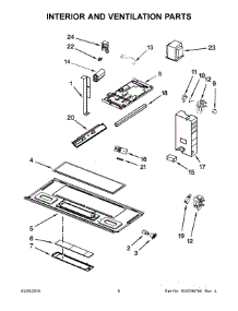 04 - Interior And Ventilation Parts parts for Whirlpool Microwave WMH1163XVS6 from AppliancePartsPros.com