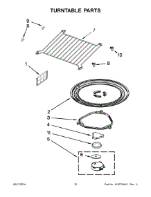 06 - Turntable Parts parts for Whirlpool Microwave WMH53520CS1 from AppliancePartsPros.com