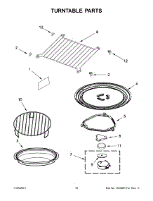 06 - Turntable Parts parts for Whirlpool Microwave WMH76719CS0 from AppliancePartsPros.com