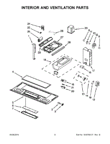 04 - Interior And Ventilation Parts parts for Maytag Microwave YAMV1160VAS6 from AppliancePartsPros.com