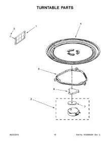 06 - Turntable Parts parts for Maytag Microwave YAMV1170VES0 from AppliancePartsPros.com
