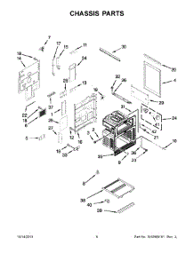 04 - Chassis Parts parts for Kitchenaid Range YKER507XSS02 from AppliancePartsPros.com